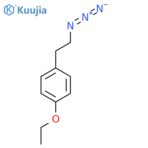 1-(2-azidoethyl)-4-ethoxybenzene structure