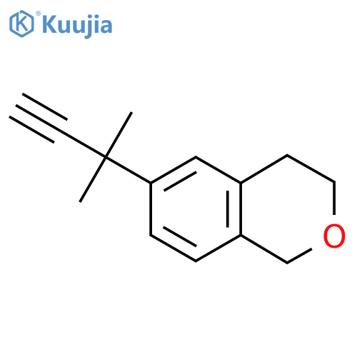 6-(2-methylbut-3-yn-2-yl)-3,4-dihydro-1H-2-benzopyran structure