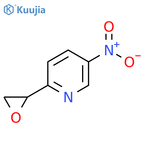 5-nitro-2-(oxiran-2-yl)pyridine structure