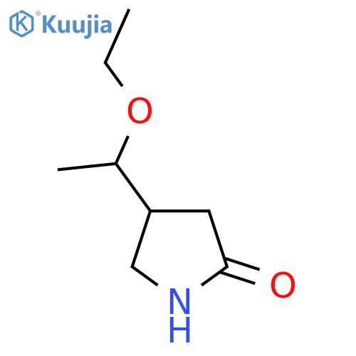4-(1-ethoxyethyl)pyrrolidin-2-one structure