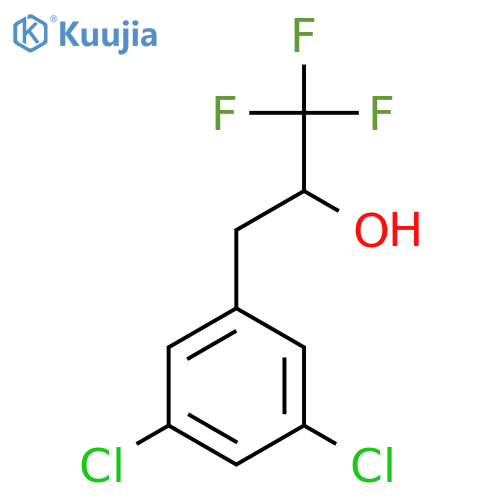 3-(3,5-dichlorophenyl)-1,1,1-trifluoropropan-2-ol structure
