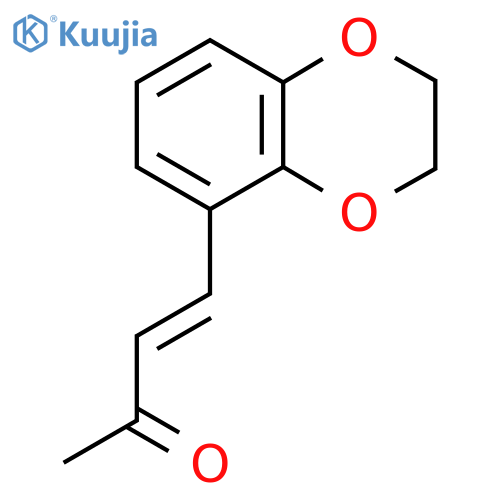 4-(2,3-dihydro-1,4-benzodioxin-5-yl)but-3-en-2-one structure