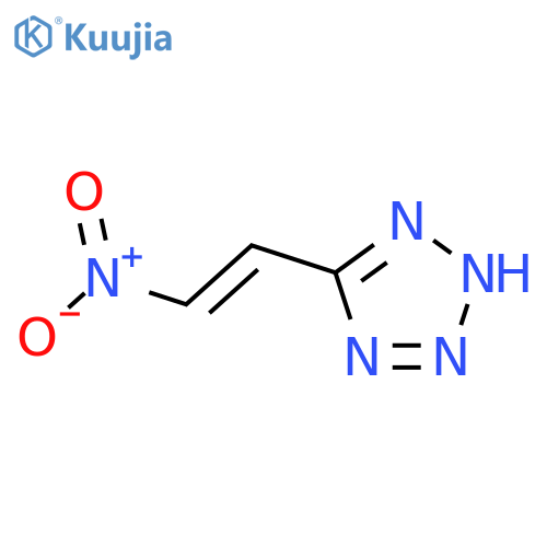 5-(2-nitroethenyl)-1H-1,2,3,4-tetrazole structure