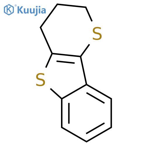 2H-Thiopyrano[3,2-b][1]benzothiophene, 3,4-dihydro- structure