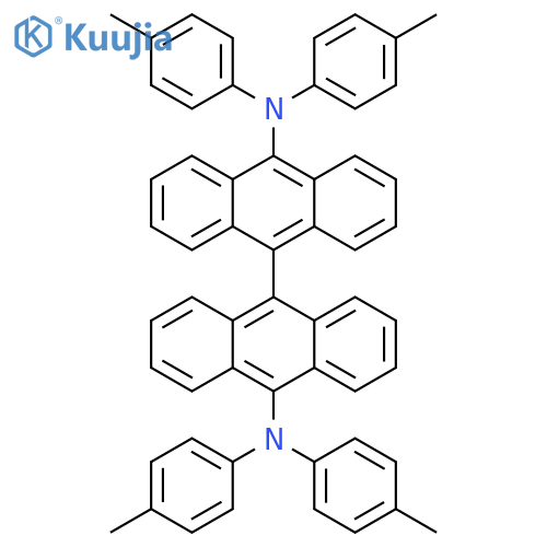 BA-TTB , N10,N10,N10',N10'-tetra-tolyl-9,9'-bianthracene-10,10 structure