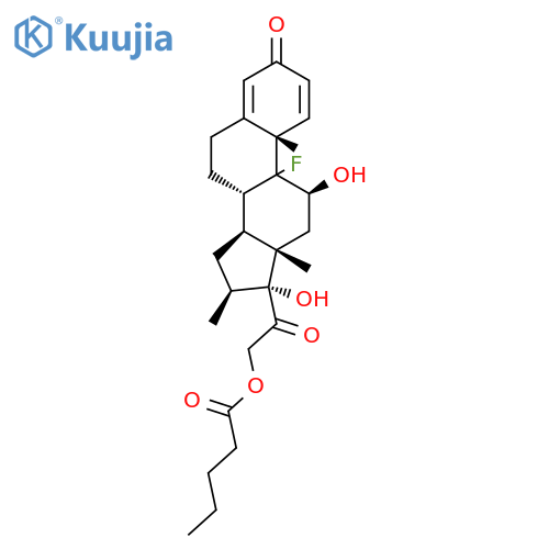 Betamethasone 21-valerate structure