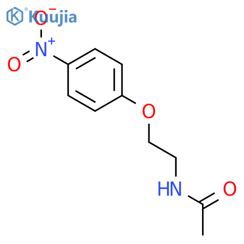 Acetamide,N-[2-(4-nitrophenoxy)ethyl]- structure