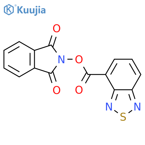 1,3-dioxo-2,3-dihydro-1H-isoindol-2-yl 2,1,3-benzothiadiazole-4-carboxylate structure