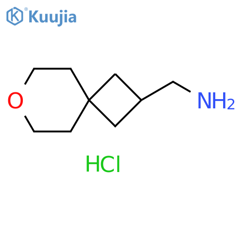 (7-oxaspiro[3.5]nonan-2-yl)methanamine hydrochloride structure