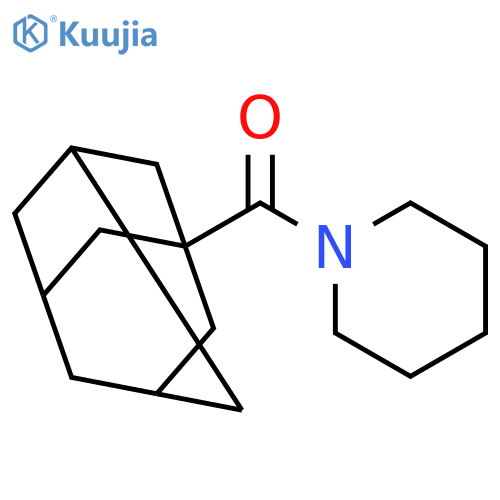 1-(adamantane-1-carbonyl)piperidine structure