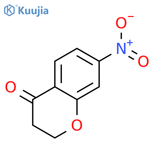 7-Nitrochroman-4-one structure