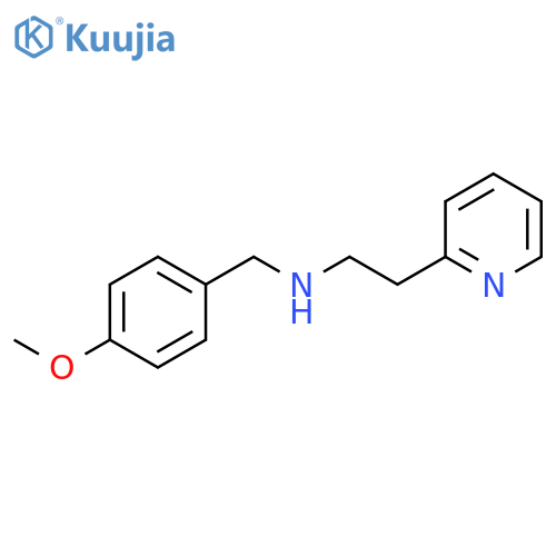 (4-Methoxyphenyl)methyl2-(pyridin-2-yl)ethylamine structure