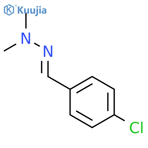 4-Chlorobenzenecarbaldehyde N,N-Dimethylhydrazone structure