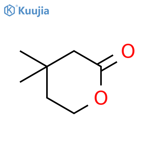 4,4-dimethyloxan-2-one structure