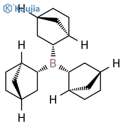 Borane, tris[(1R,2R,4S)-bicyclo[2.2.1]hept-2-yl]-, rel- structure