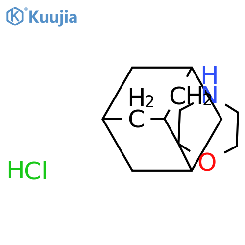 Spiro[adamantane-2,2'-morpholine] hydrochloride structure