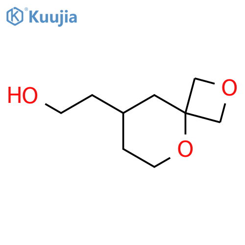 2-(2,5-dioxaspiro[3.5]nonan-8-yl)ethanol structure
