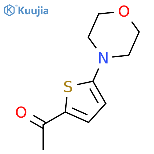 1-(5-Morpholinothiophen-2-Yl)Ethanone structure