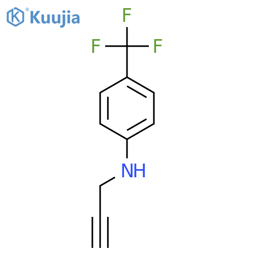 N-(Prop-2-yn-1-yl)-4-(trifluoromethyl)aniline structure