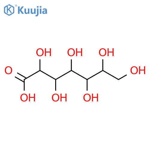 D-gluco-Heptonic acid,(2x)- structure