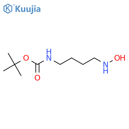 tert-butyl N-[4-(hydroxyamino)butyl]carbamate structure