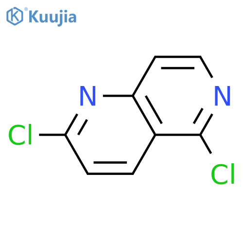2,5-dichloro-1,6-naphthyridine structure