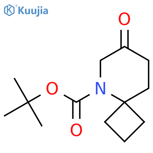 Tert-butyl 7-oxo-5-azaspiro[3.5]nonane-5-carboxylate structure