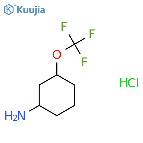 3-Trifluoromethoxy-cyclohexylamine hydrochloride structure
