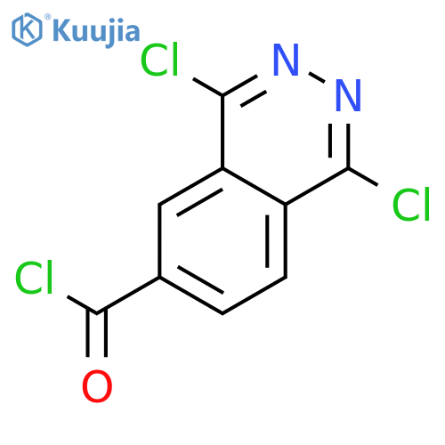 1,4-dichlorophthalazine-6-carbonyl chloride structure