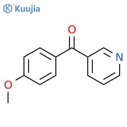 Methanone,(4-methoxyphenyl)-3-pyridinyl- structure