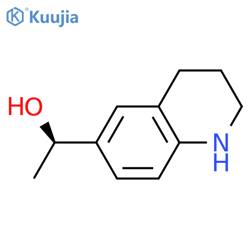 (1R)-1-(1,2,3,4-tetrahydroquinolin-6-yl)ethanol structure