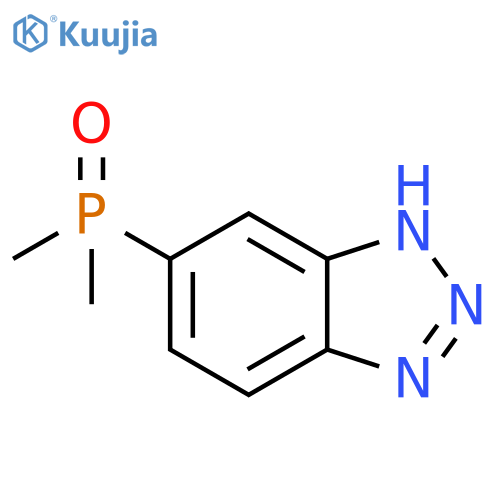 1H-Benzotriazole, 6-(dimethylphosphinyl)- structure
