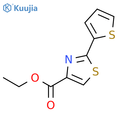 Ethyl 2-(2-Thienyl)-1,3-Thiazole-4-Carboxylate structure