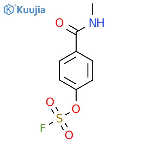 4-(Methylcarbamoyl)phenyl sulfurofluoridate structure