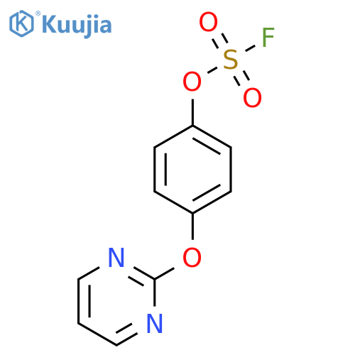 2-(4-Fluorosulfonyloxyphenoxy)pyrimidine structure