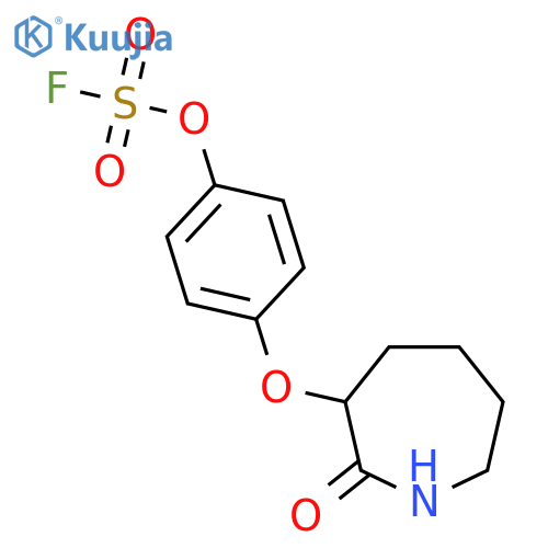 3-(4-Fluorosulfonyloxyphenoxy)-2-oxoazepane structure