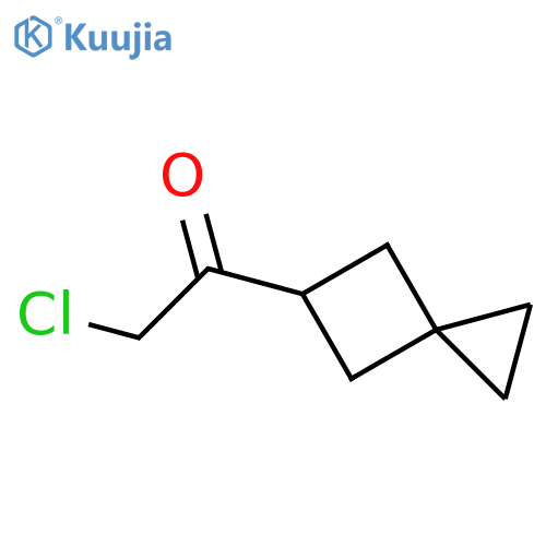 2-Chloro-1-spiro[2.3]hexan-5-ylethanone structure