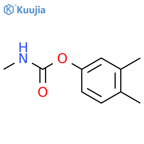 Phenol, 3,4-dimethyl-,1-(N-methylcarbamate) structure
