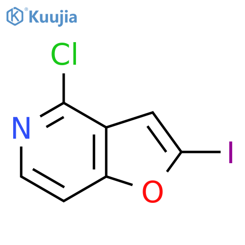4-chloro-2-iodofuro3,2-cpyridine structure