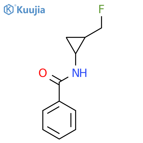 N-2-(fluoromethyl)cyclopropylbenzamide structure