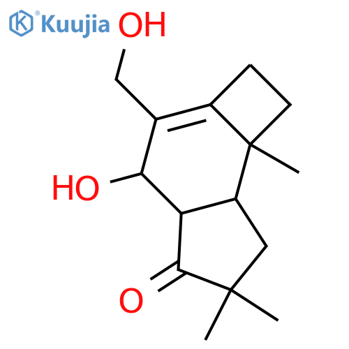 8,14-Dihydroxy-6-protoilluden-1-one; 8β-form structure