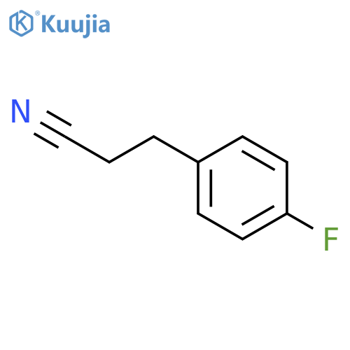 4-fluoroBenzenepropanenitrile structure