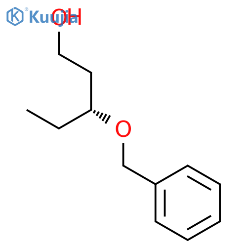 1-Pentanol, 3-(phenylmethoxy)-, (3R)- structure