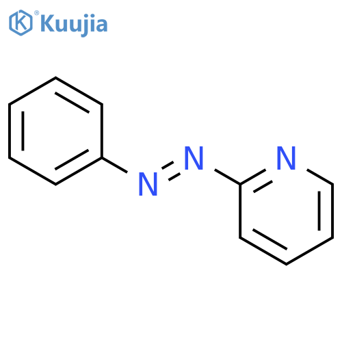 Pyridine, 2-(phenylazo)- structure