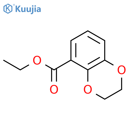 Ethyl 2,3-dihydrobenzo[b][1,4]dioxine-5-carboxylate structure