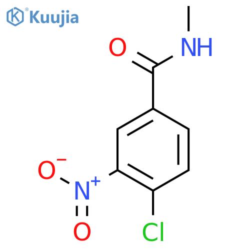 4-Chloro-N-methyl-3-nitrobenzamide structure