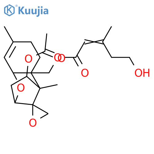 4,15-Scirpenediol; 4β-form, 15-(5-Hydroxy-3-methyl-2E-pentenoyl), 4-Ac structure