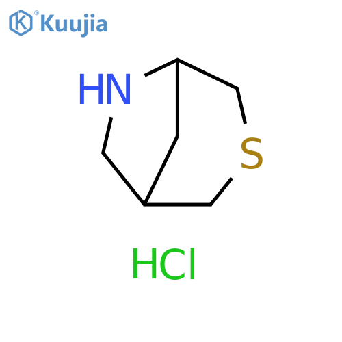 3-thia-6-azabicyclo3.2.1octane hydrochloride structure