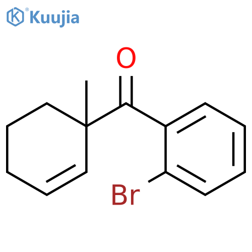 (2-bromophenyl)(1-methylcyclohex-2-en-1-yl)methanone structure