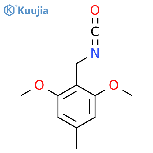 2-(Isocyanatomethyl)-1,3-dimethoxy-5-methylbenzene structure